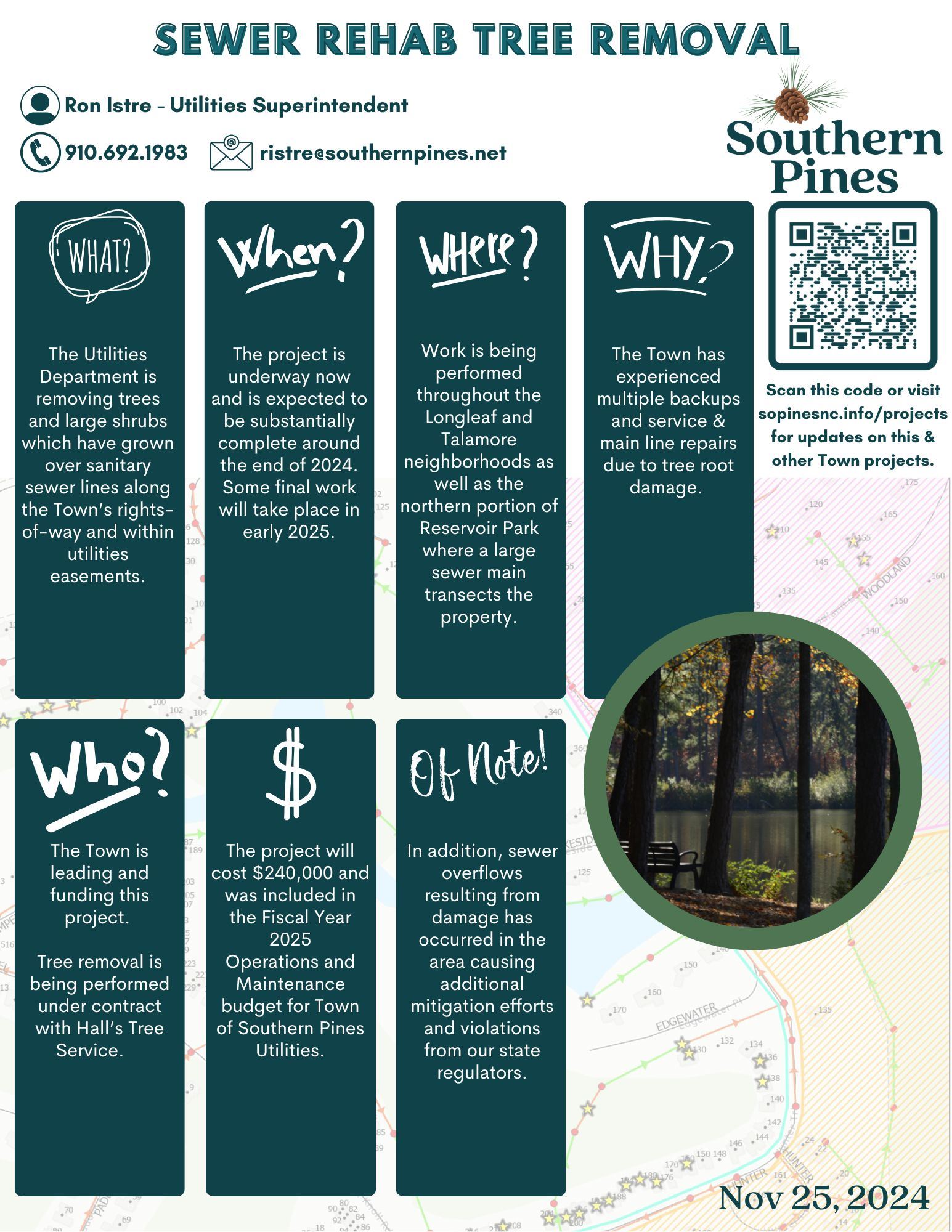 Sewer Rehab Tree Removal 